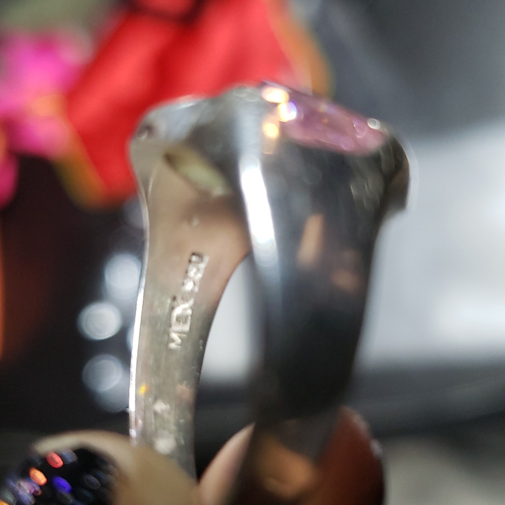 Two Rings is Better than One! .925 Silver Heart Rings (29) - Picture 4 of 5